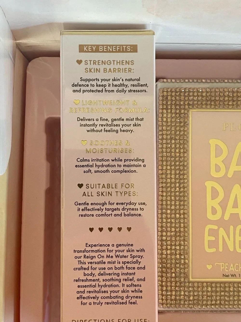 P Louise Peaches & Dreamy Full Size Product Beauty Box NIB
